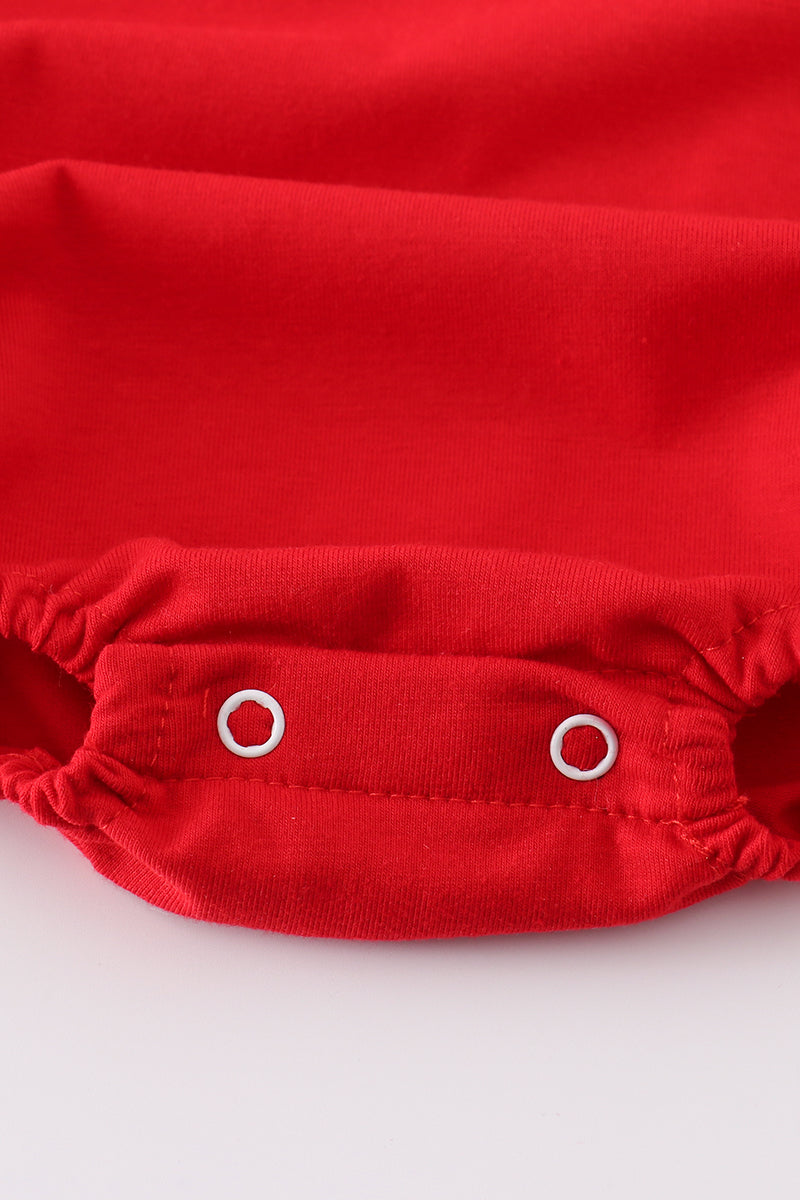 Red Star embroidery bubble