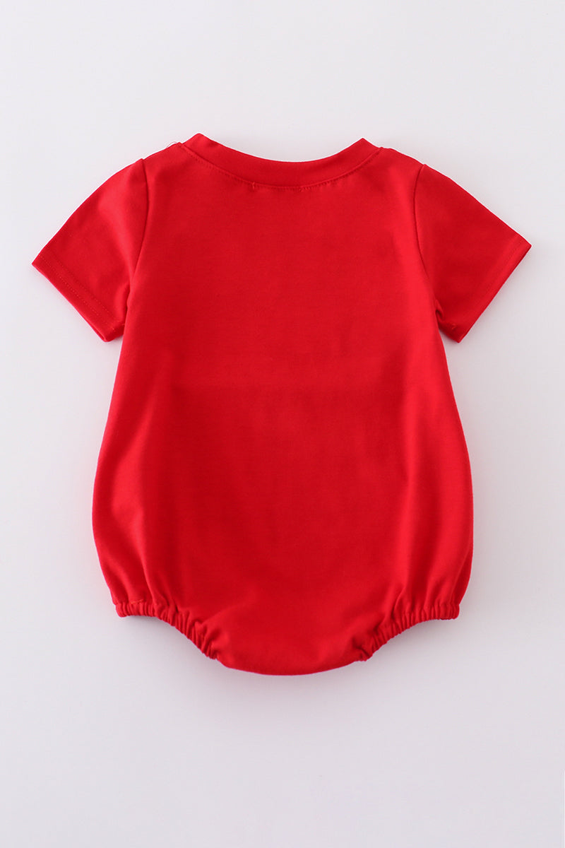 Red Star embroidery bubble
