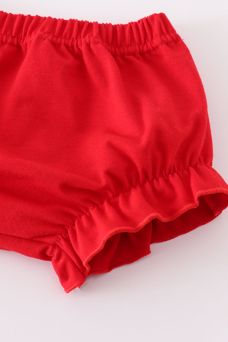 Flag embroidery bloomer set