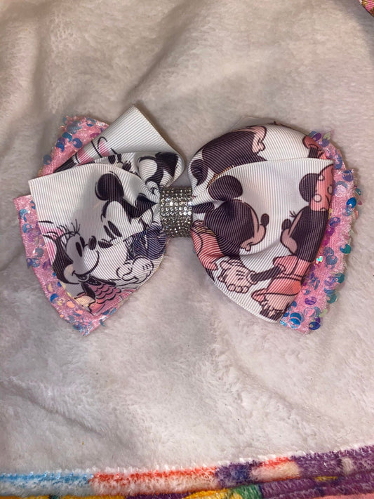 Mickey and Minnie Bow