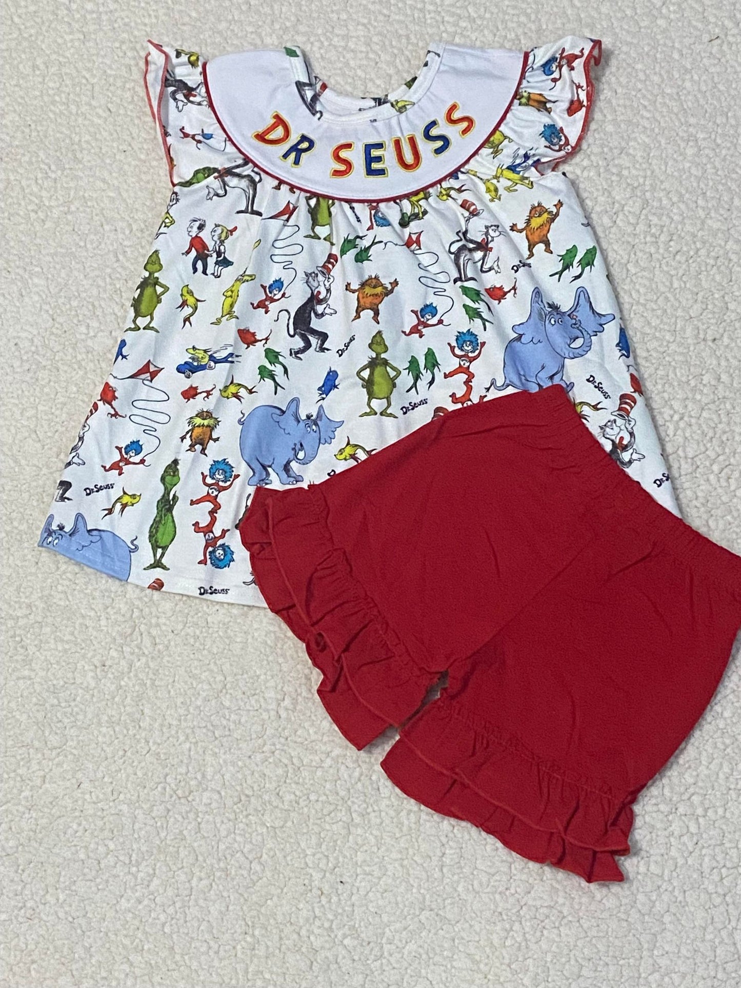 Dr Seuss short set